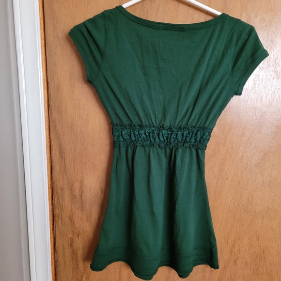 Fiorucci - Short sleeve shirt - Emerald green - Picture 3 of 6